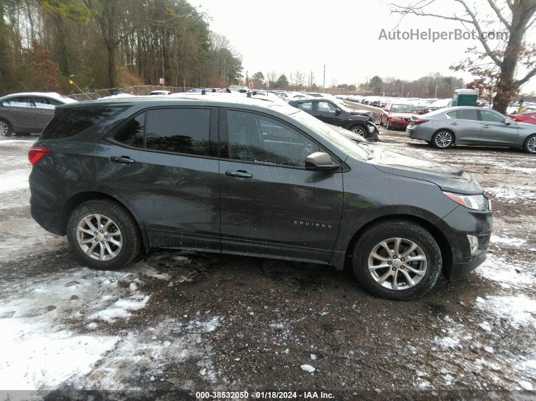 2019 Chevrolet Equinox Ls Gray vin: 2GNAXSEV7K6269999