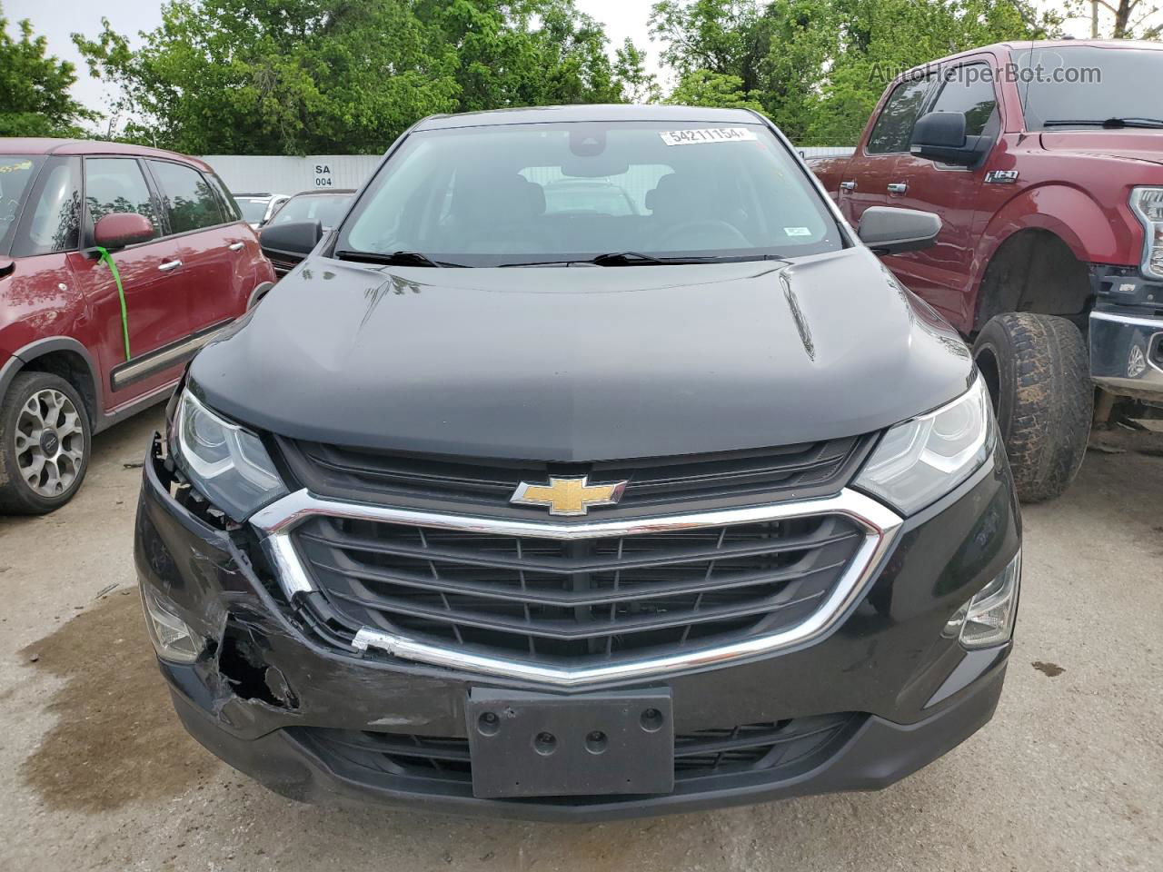 2020 Chevrolet Equinox Ls Black vin: 2GNAXSEV7L6171718