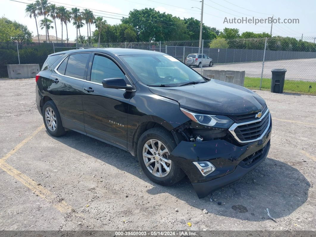 2018 Chevrolet Equinox Lt Black vin: 2GNAXSEV8J6231325