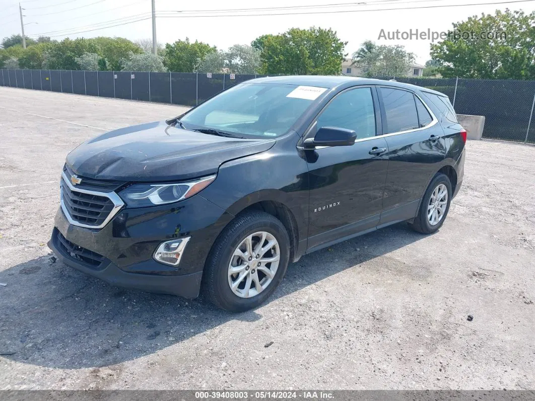 2018 Chevrolet Equinox Lt Black vin: 2GNAXSEV8J6231325