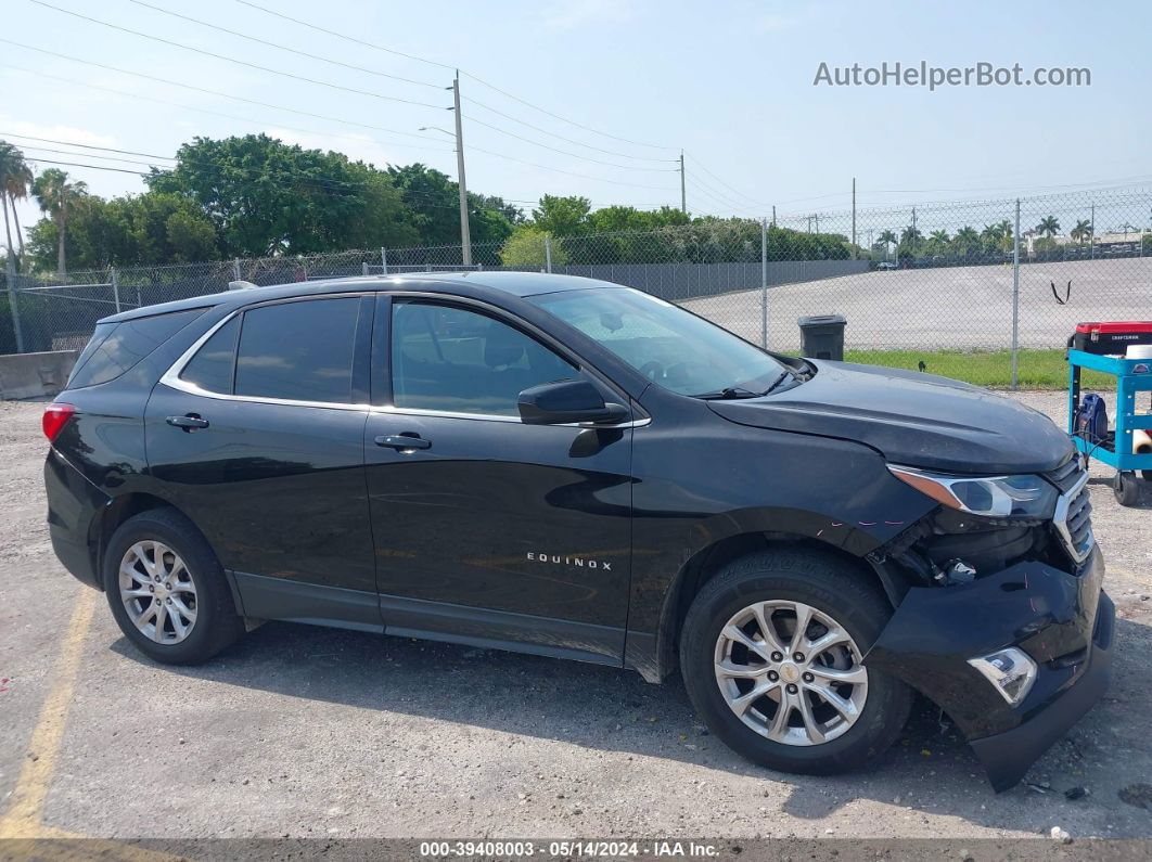 2018 Chevrolet Equinox Lt Black vin: 2GNAXSEV8J6231325