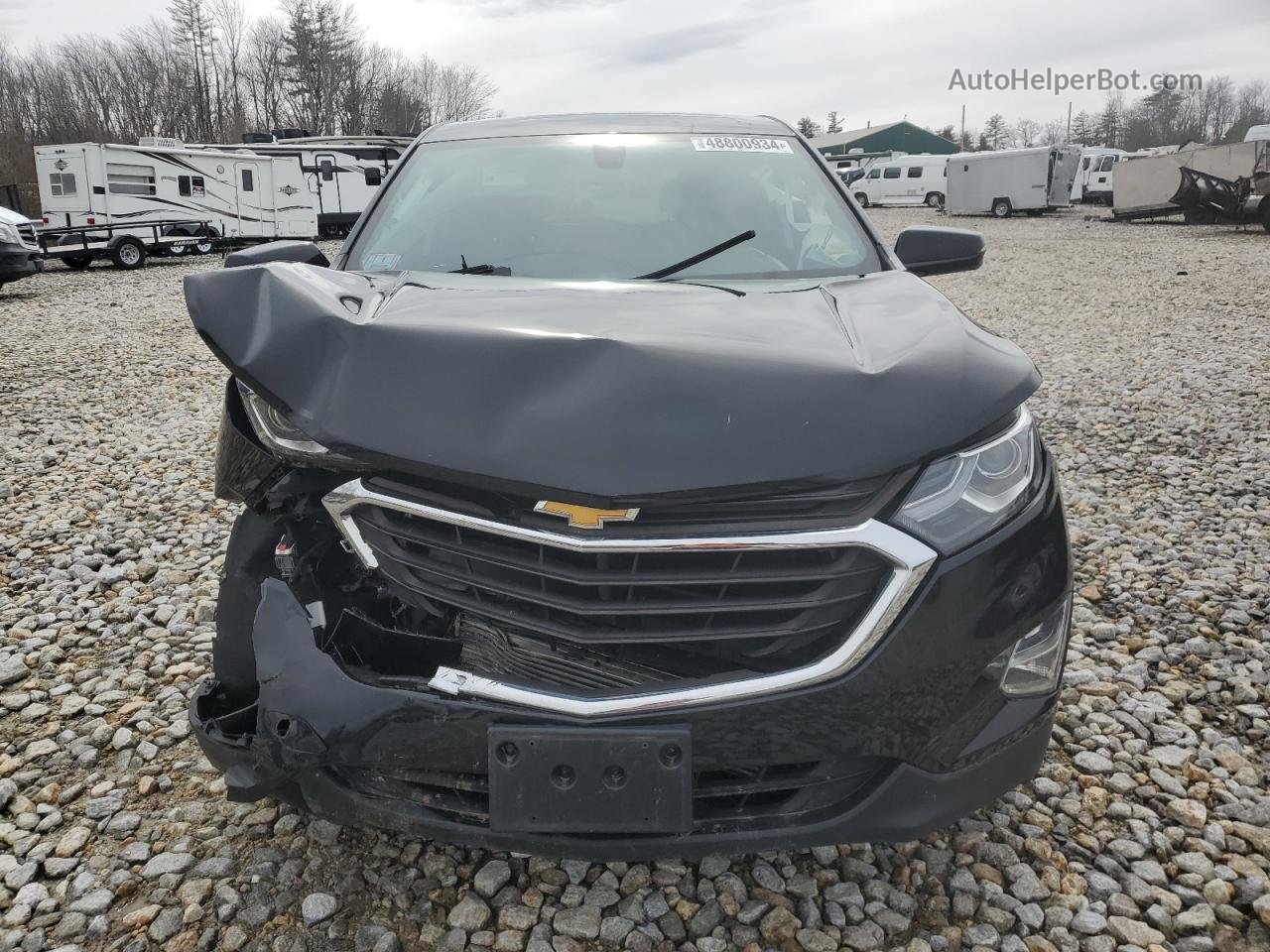 2018 Chevrolet Equinox Lt Black vin: 2GNAXSEV8J6324992