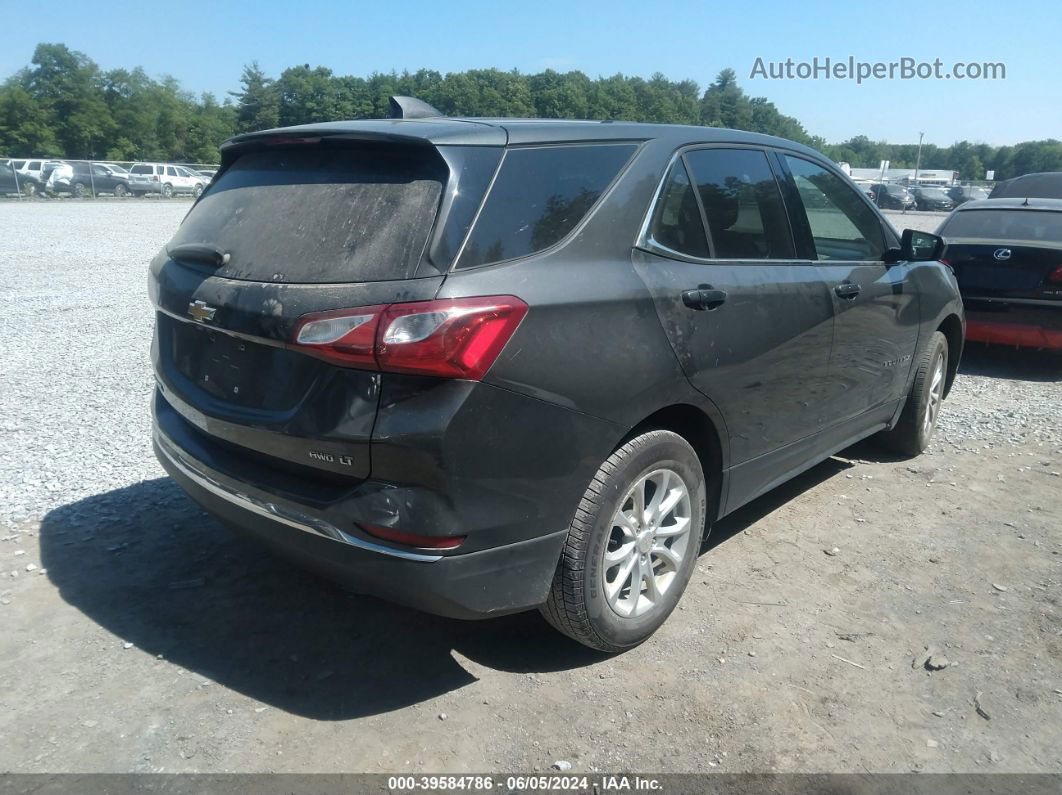 2018 Chevrolet Equinox Lt Black vin: 2GNAXSEV9J6283322