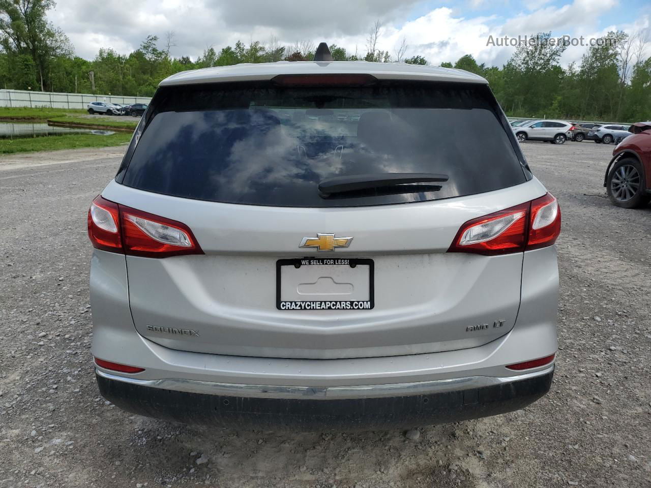 2018 Chevrolet Equinox Lt Silver vin: 2GNAXSEV9J6326511