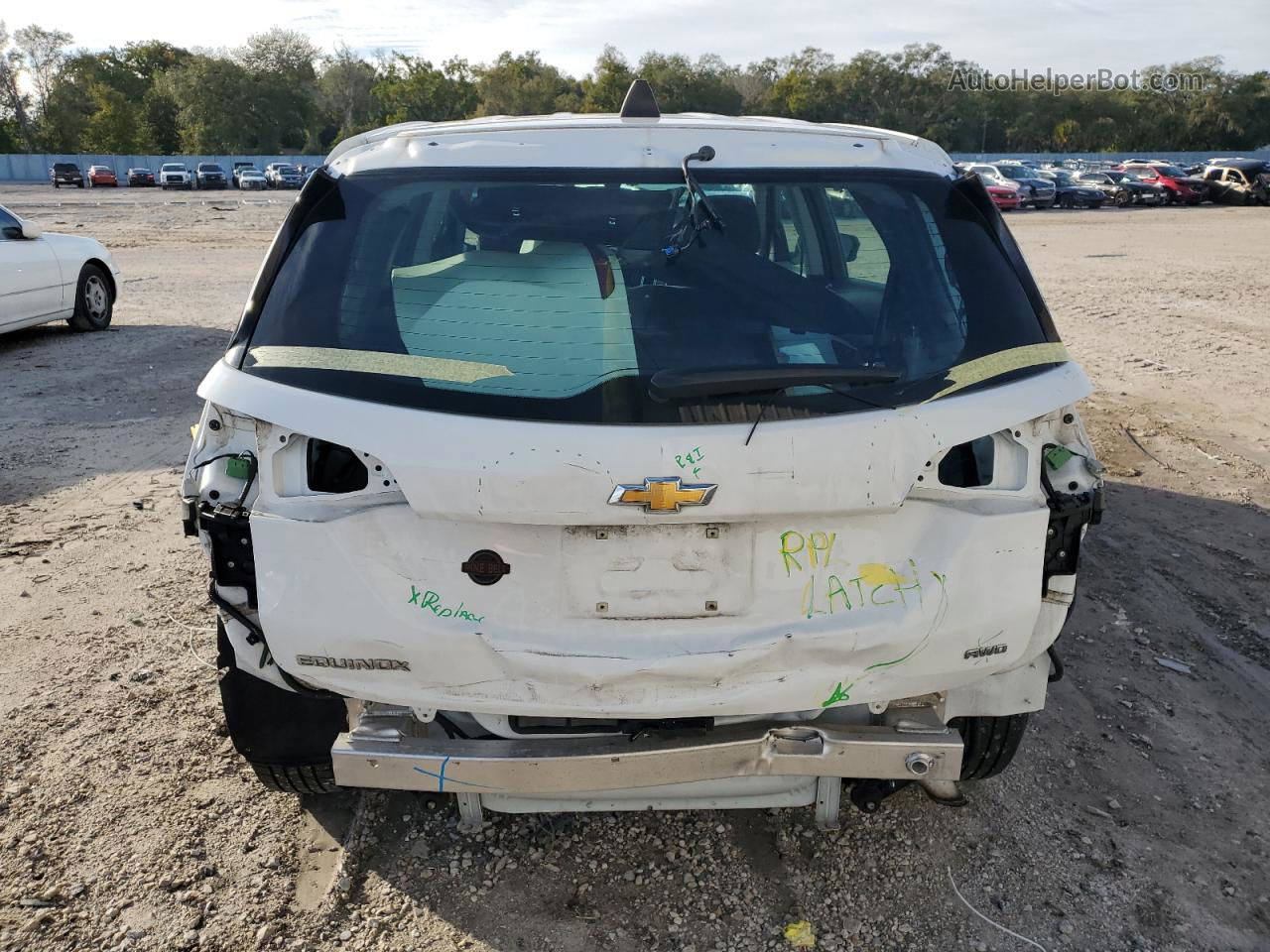 2019 Chevrolet Equinox Ls White vin: 2GNAXSEV9K6296265