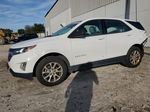 2019 Chevrolet Equinox Ls White vin: 2GNAXSEV9K6296265