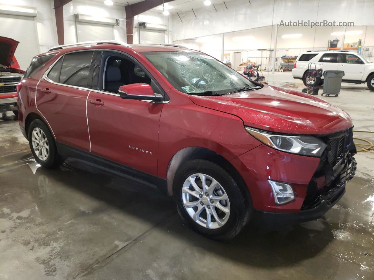 2018 Chevrolet Equinox Lt Maroon vin: 2GNAXSEVXJ6143022