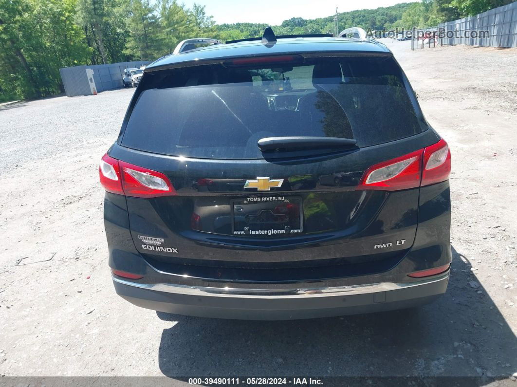 2018 Chevrolet Equinox Lt Black vin: 2GNAXSEVXJ6205969