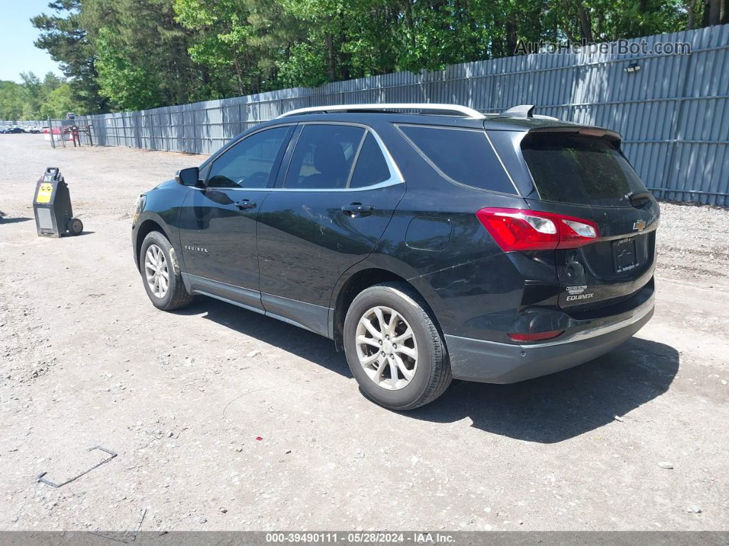 2018 Chevrolet Equinox Lt Black vin: 2GNAXSEVXJ6205969