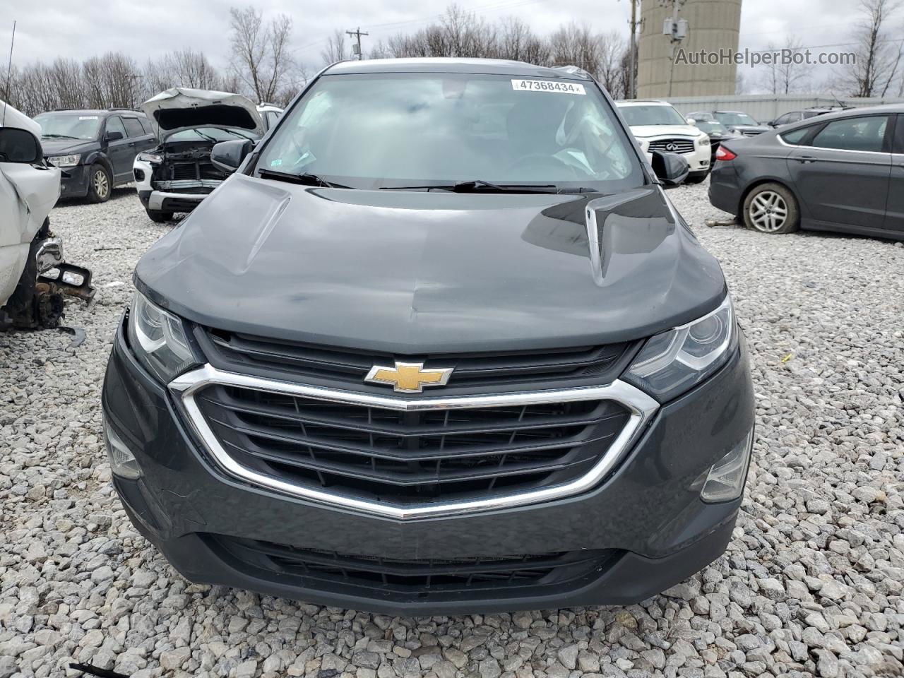 2018 Chevrolet Equinox Lt Серый vin: 2GNAXSEVXJ6231505