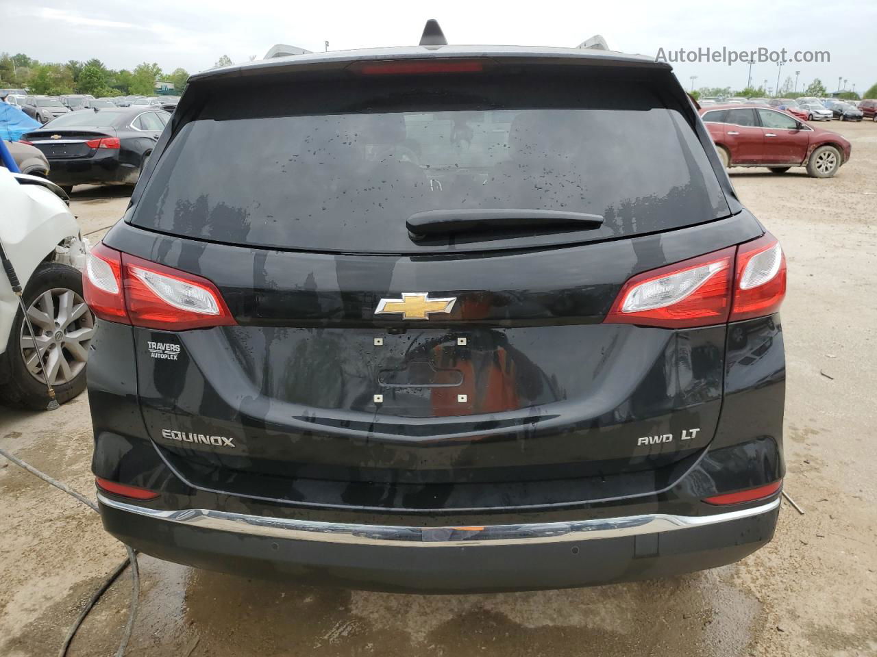 2018 Chevrolet Equinox Lt Черный vin: 2GNAXSEVXJ6343446