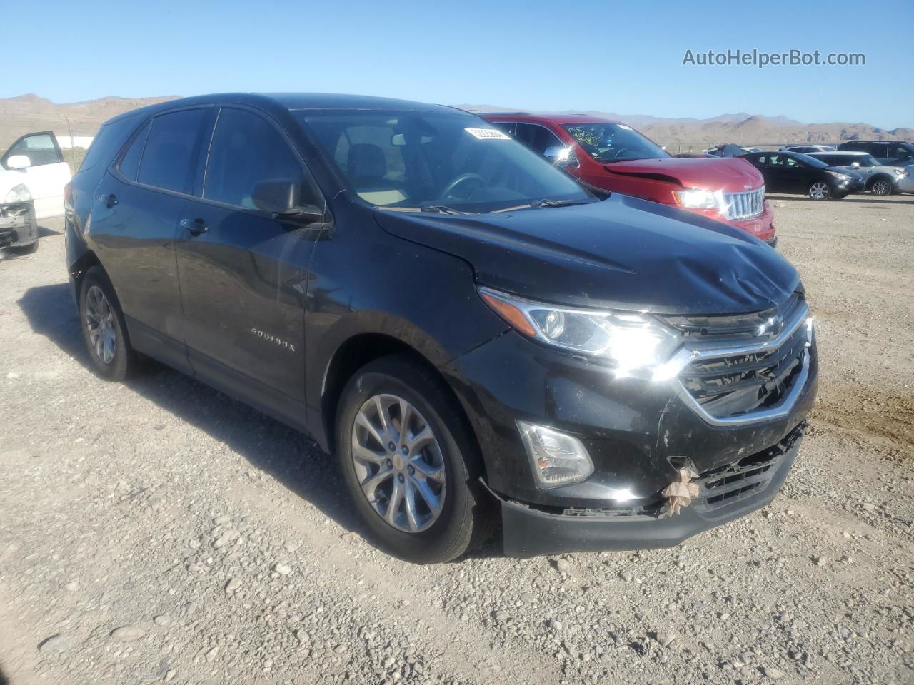 2019 Chevrolet Equinox Ls Gray vin: 2GNAXSEVXK6144771