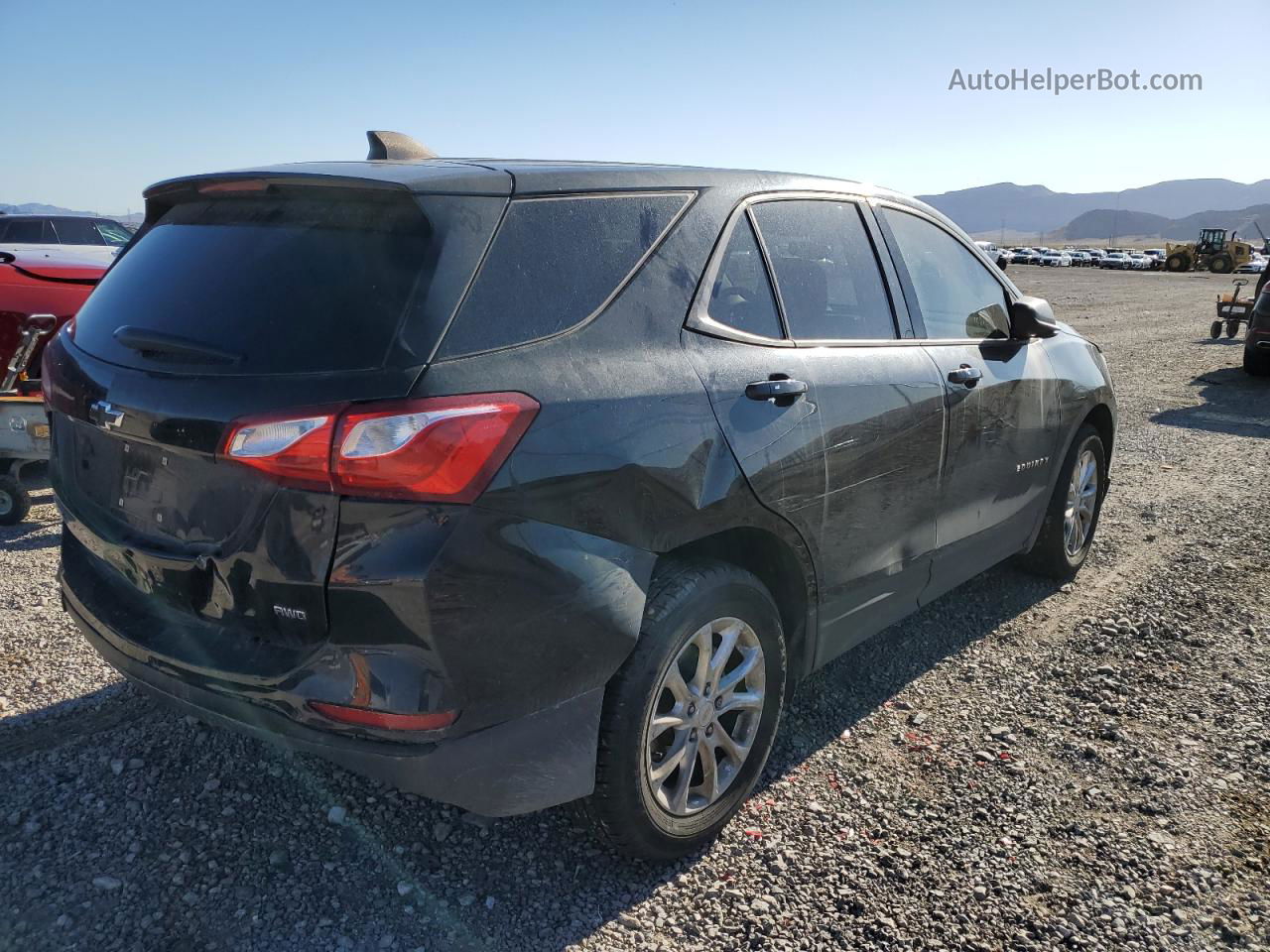 2019 Chevrolet Equinox Ls Gray vin: 2GNAXSEVXK6144771