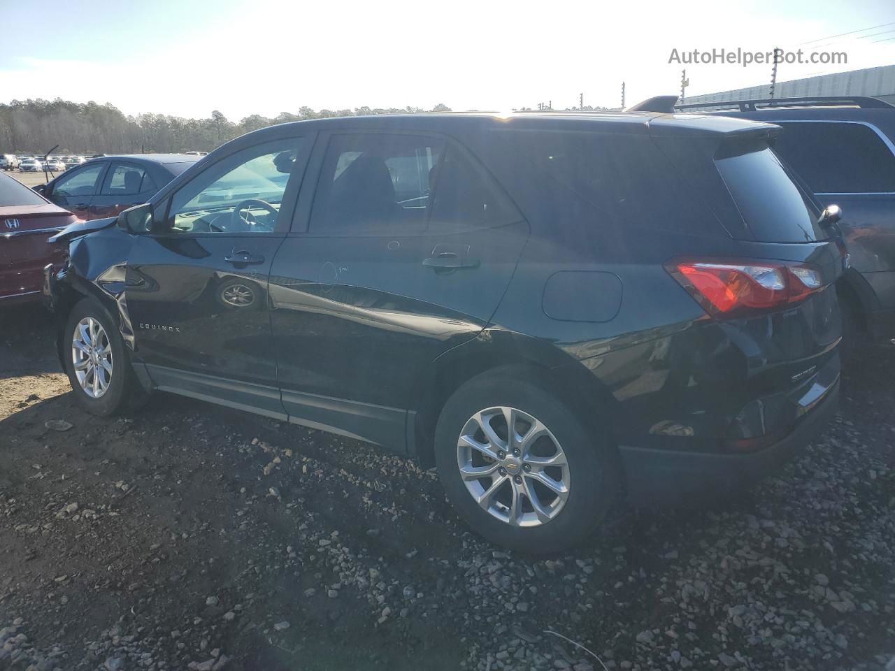 2020 Chevrolet Equinox Ls Black vin: 2GNAXSEVXL6123078