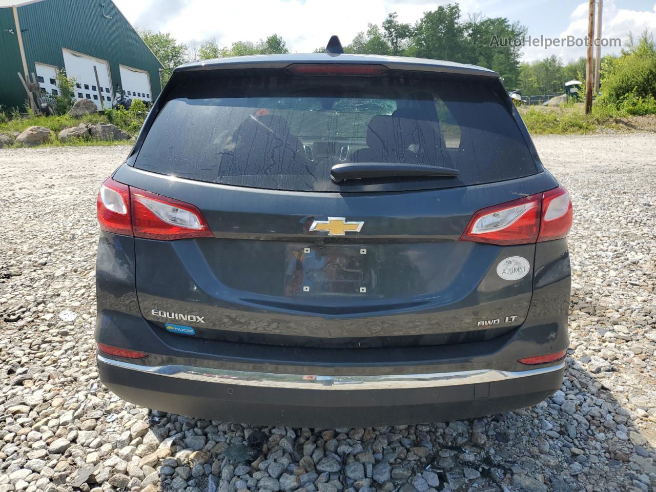 2020 Chevrolet Equinox Lt Gray vin: 2GNAXTEV0L6210574