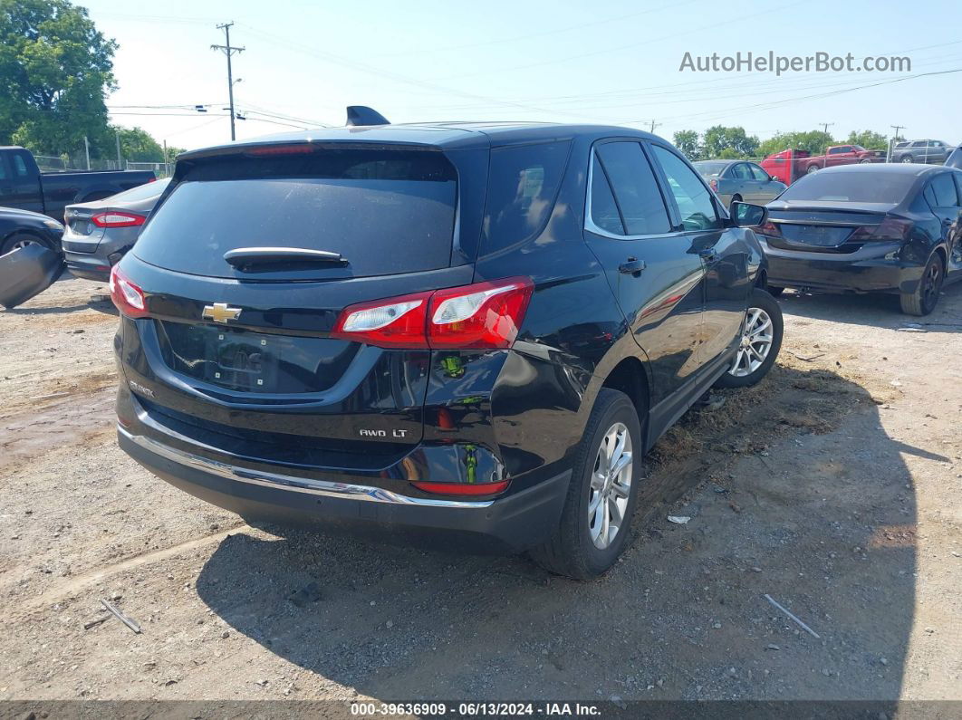 2020 Chevrolet Equinox Awd 2fl Black vin: 2GNAXTEV2L6227473