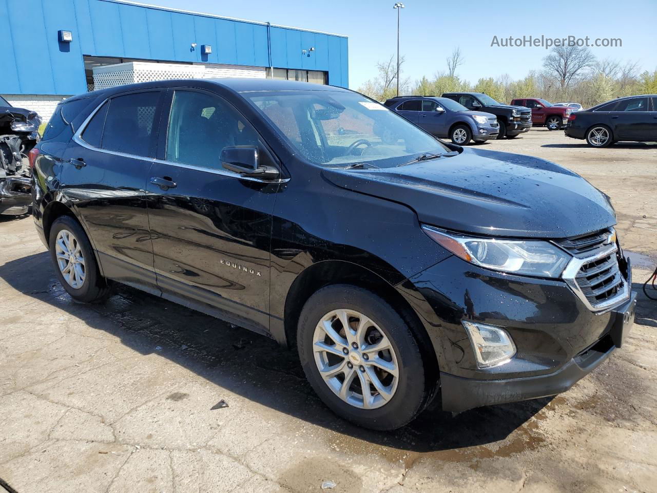 2019 Chevrolet Equinox Lt Black vin: 2GNAXTEV4K6277077