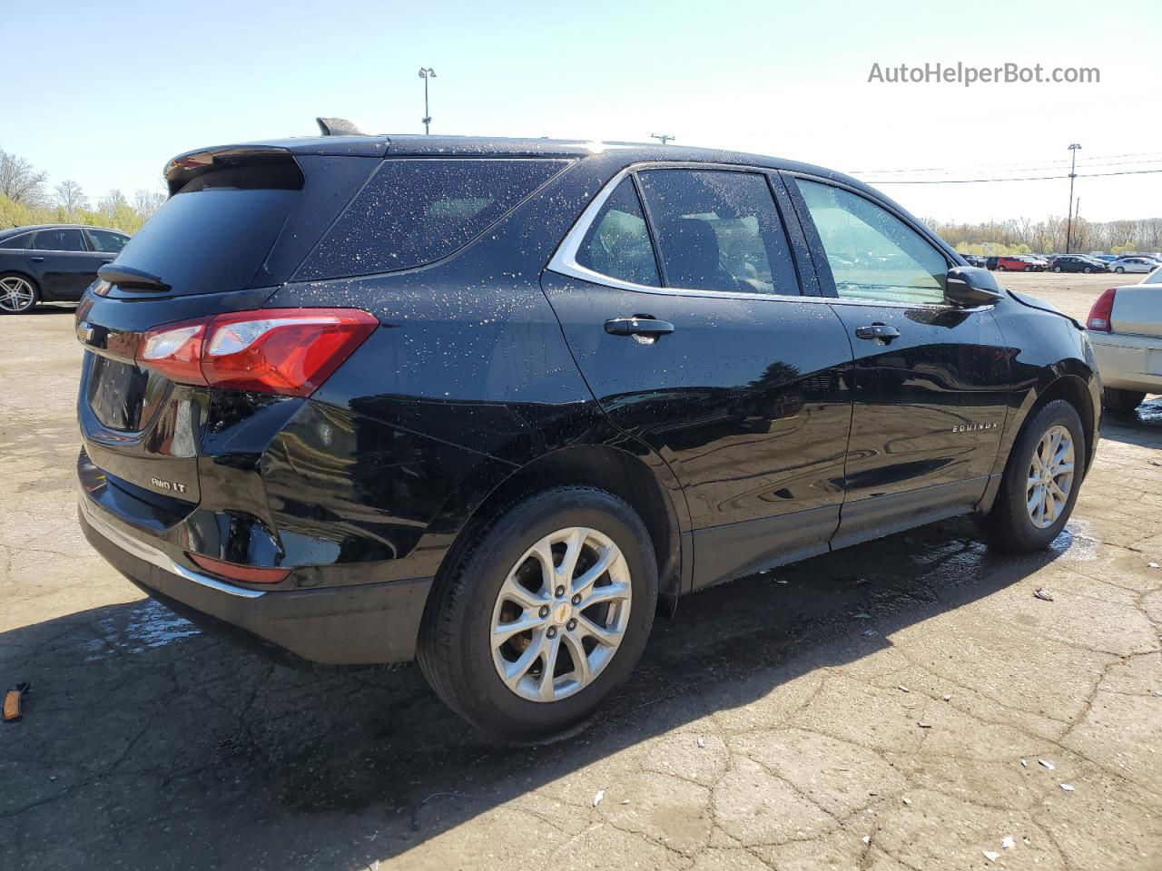 2019 Chevrolet Equinox Lt Black vin: 2GNAXTEV4K6277077