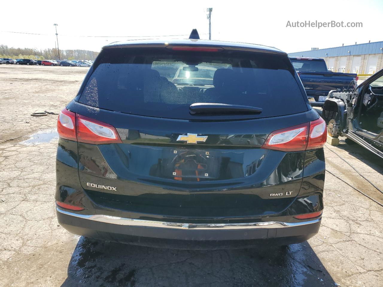 2019 Chevrolet Equinox Lt Black vin: 2GNAXTEV4K6277077