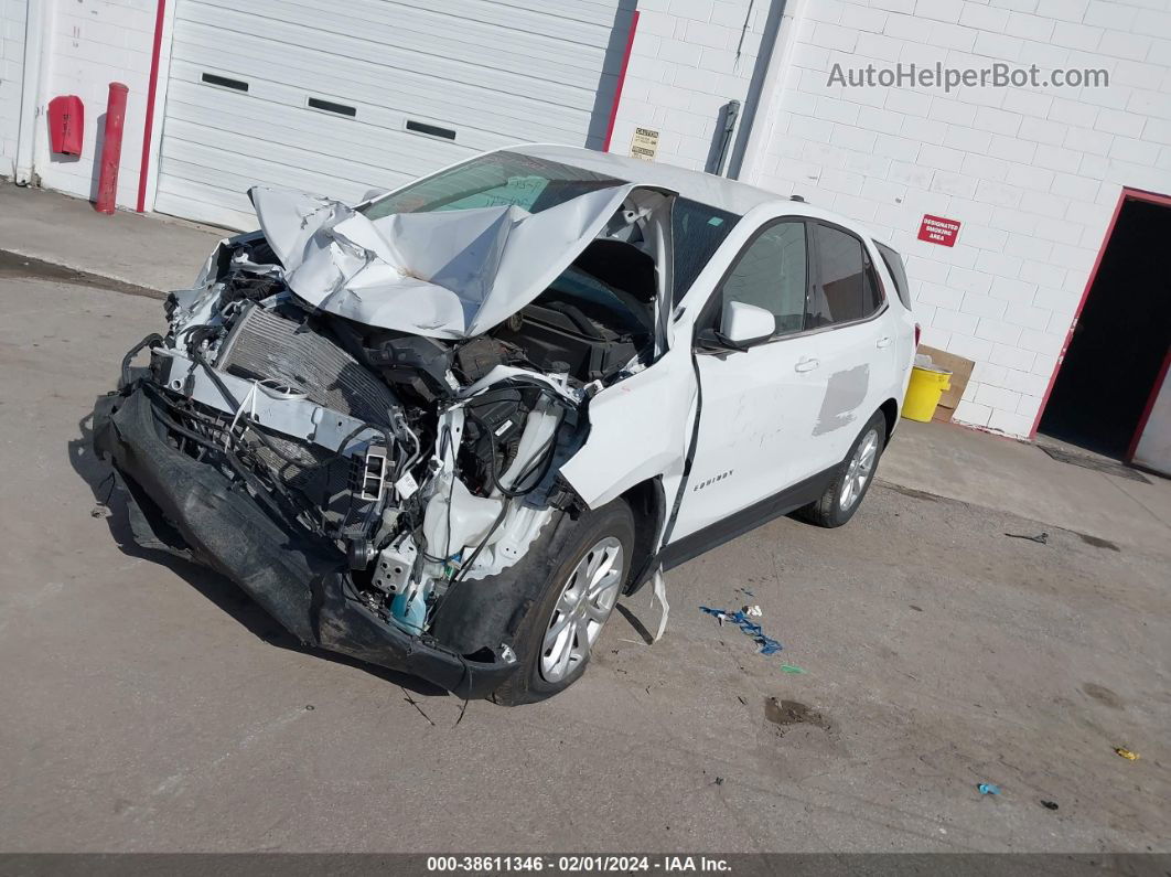 2019 Chevrolet Equinox Lt White vin: 2GNAXTEV6K6289344