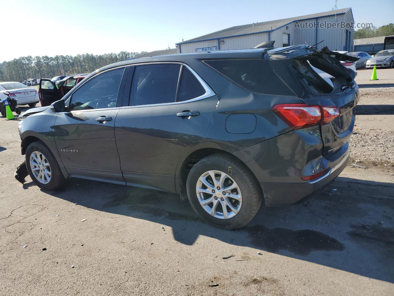 2019 Chevrolet Equinox Lt Gray vin: 2GNAXTEV9K6137140