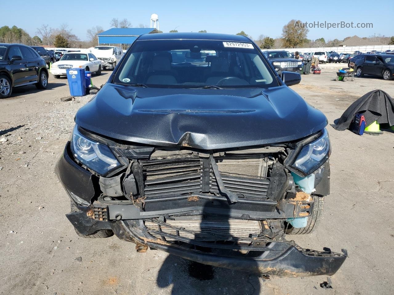 2019 Chevrolet Equinox Lt Gray vin: 2GNAXTEV9K6137140