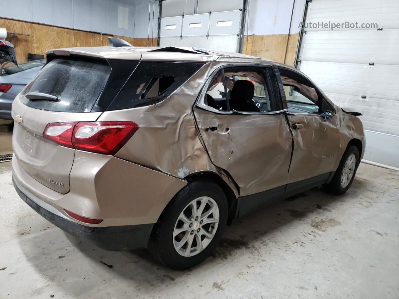 2019 Chevrolet Equinox Lt Tan vin: 2GNAXTEV9K6223421