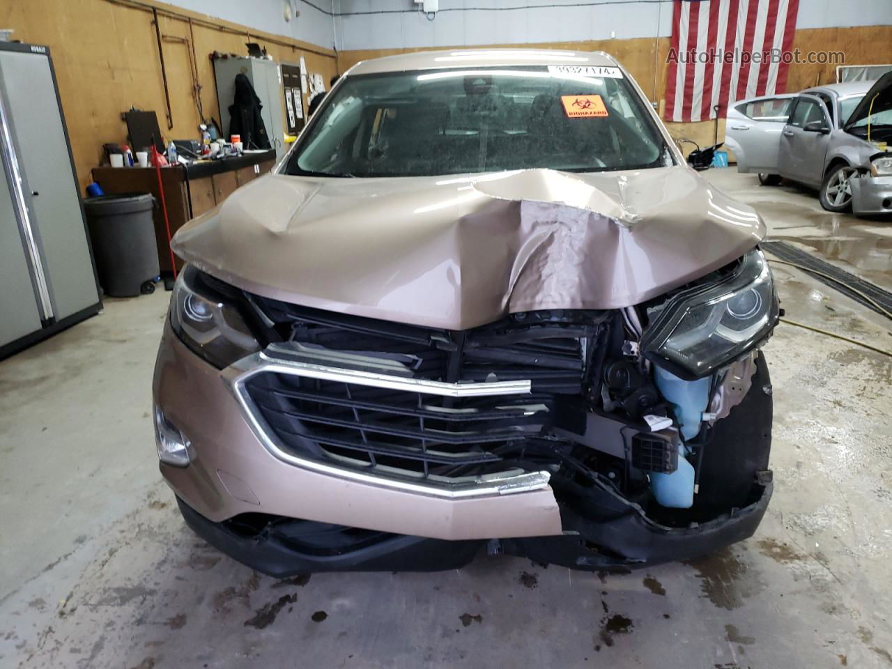 2019 Chevrolet Equinox Lt Tan vin: 2GNAXTEV9K6223421