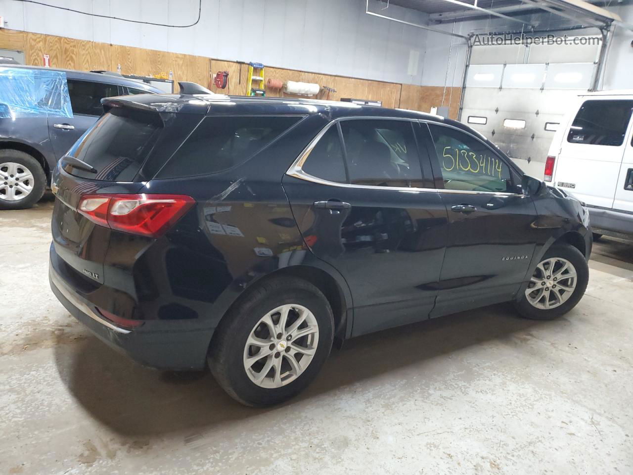 2020 Chevrolet Equinox Lt Black vin: 2GNAXTEVXL6161657