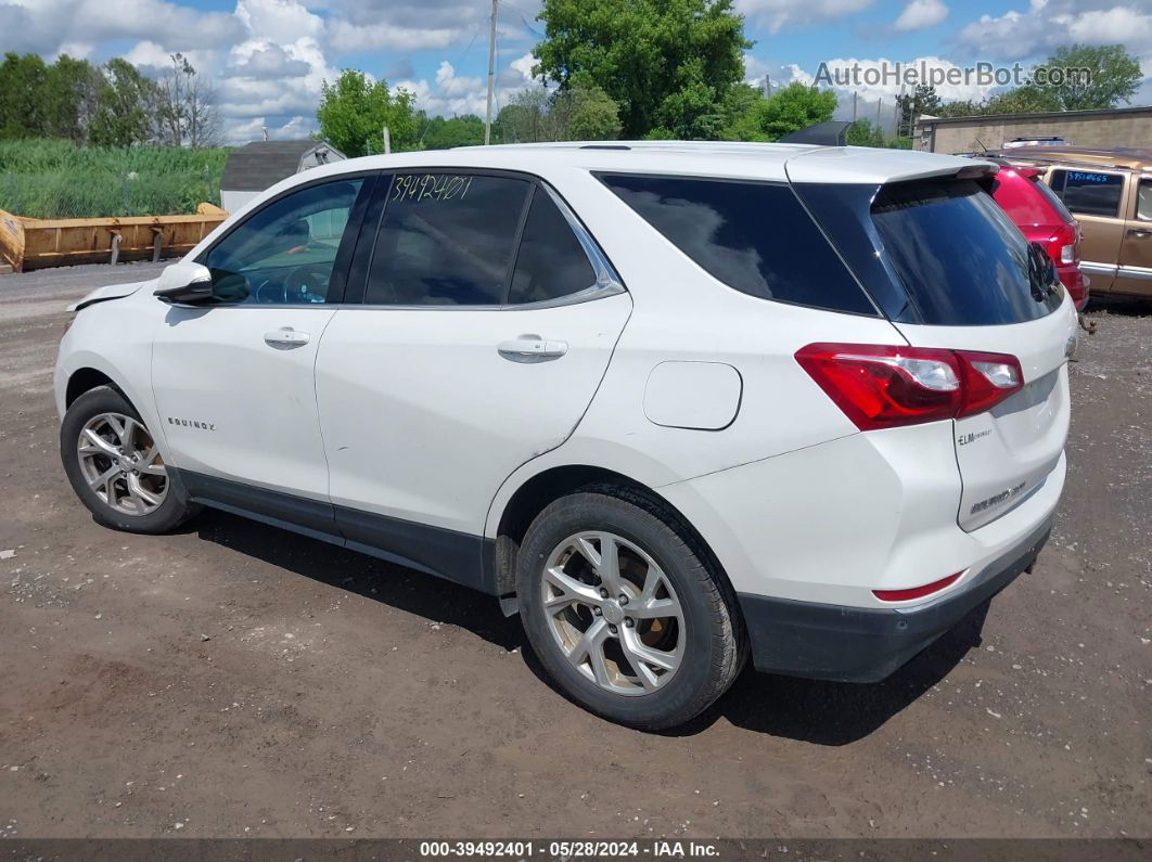 2018 Chevrolet Equinox Lt White vin: 2GNAXTEX0J6165568