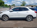 2018 Chevrolet Equinox Lt White vin: 2GNAXTEX0J6165568