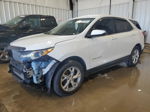 2018 Chevrolet Equinox Lt White vin: 2GNAXTEX1J6174361