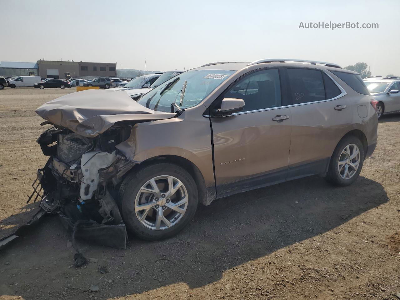 2018 Chevrolet Equinox Lt Gold vin: 2GNAXTEX3J6265311