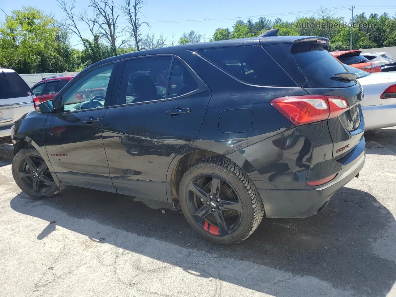 2018 Chevrolet Equinox Lt Black vin: 2GNAXTEX3J6343229