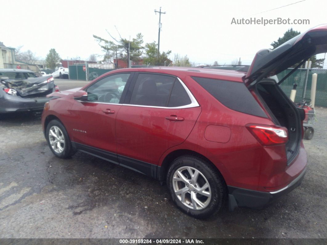 2018 Chevrolet Equinox Lt Burgundy vin: 2GNAXTEX4J6234410