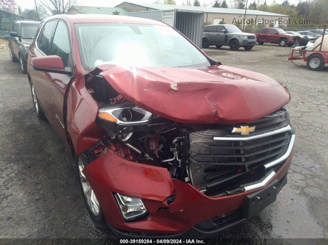 2018 Chevrolet Equinox Lt Burgundy vin: 2GNAXTEX4J6234410