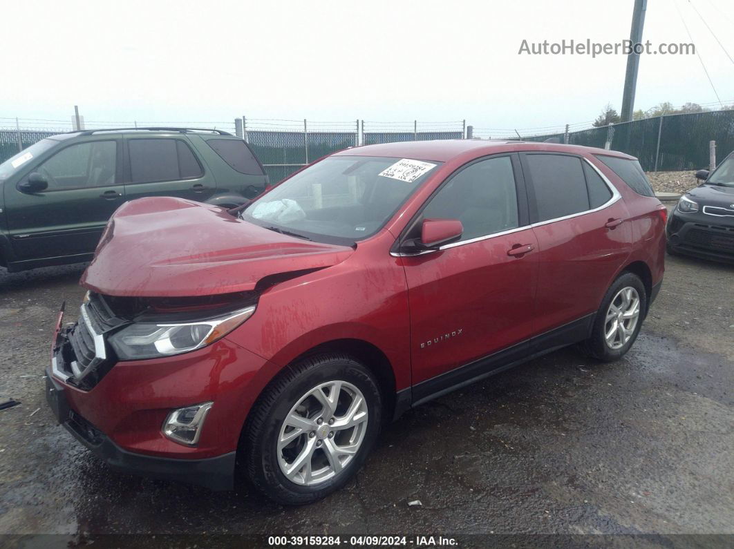 2018 Chevrolet Equinox Lt Бордовый vin: 2GNAXTEX4J6234410