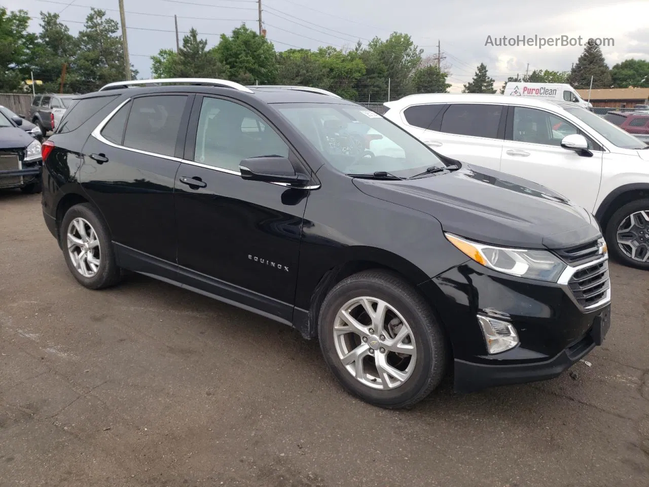 2018 Chevrolet Equinox Lt Black vin: 2GNAXTEX5J6165811