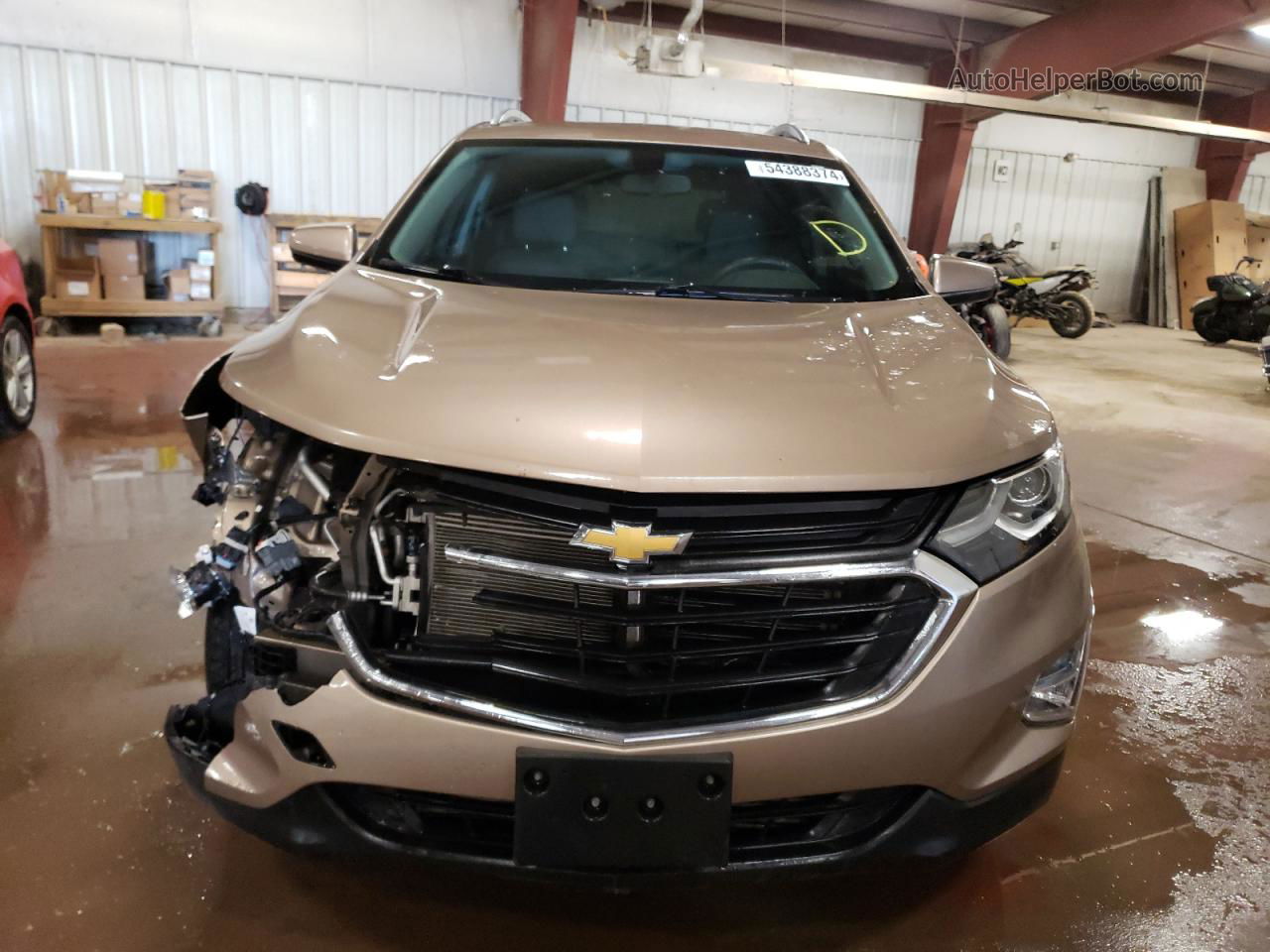 2018 Chevrolet Equinox Lt Tan vin: 2GNAXTEX7J6252173