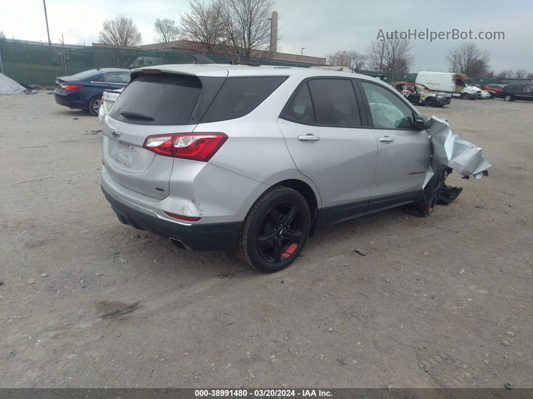 2018 Chevrolet Equinox Lt Silver vin: 2GNAXTEX7J6273377