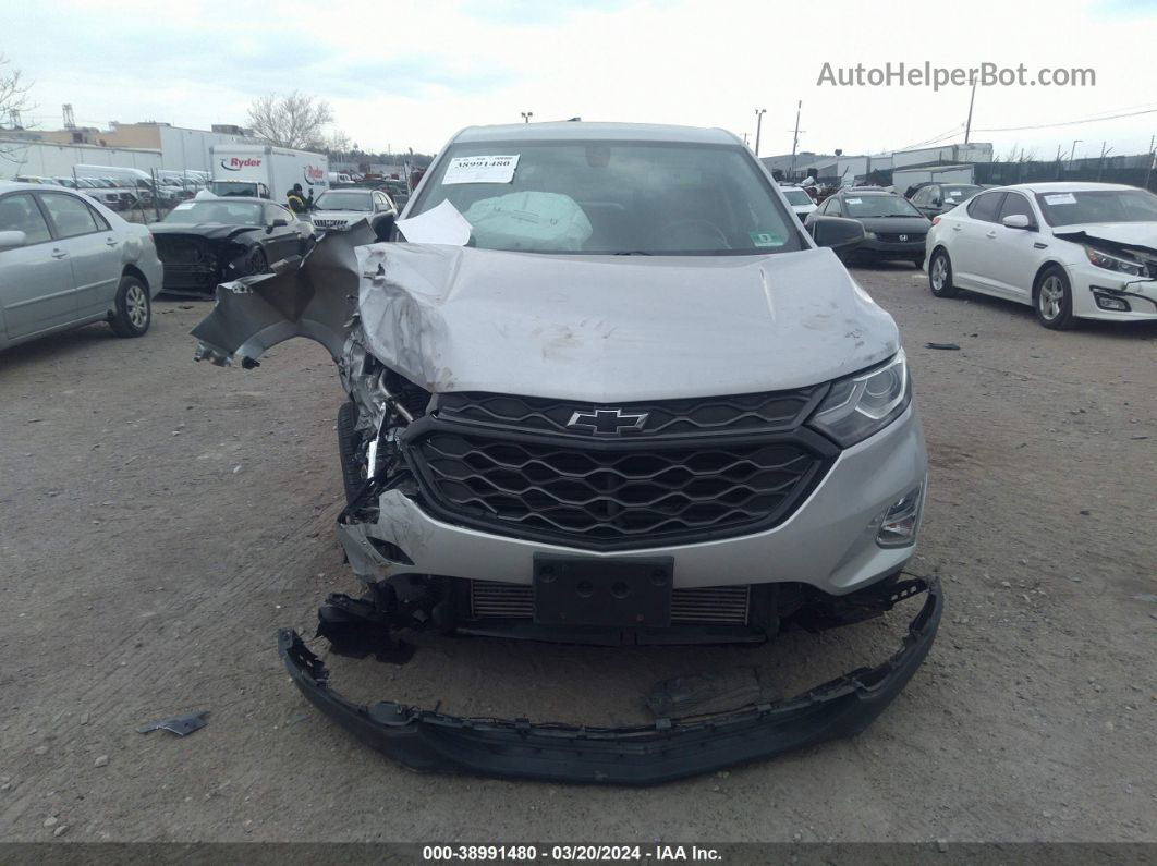 2018 Chevrolet Equinox Lt Silver vin: 2GNAXTEX7J6273377