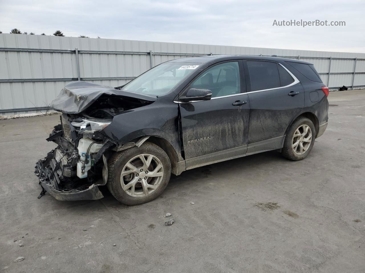 2018 Chevrolet Equinox Lt Black vin: 2GNAXTEX9J6153791