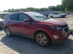 2018 Chevrolet Equinox Lt Burgundy vin: 2GNAXTEXXJ6282929