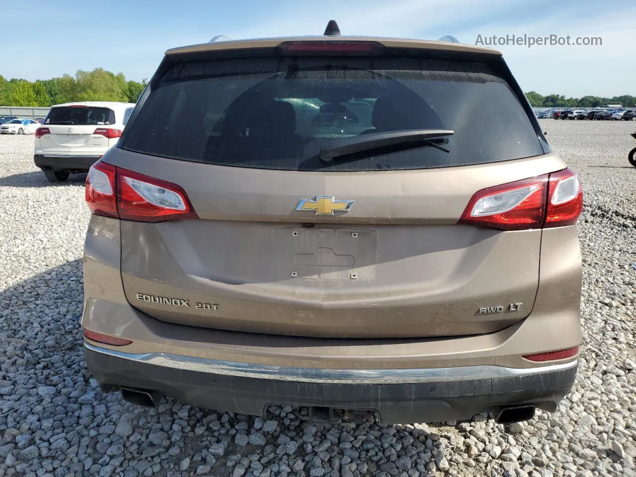 2018 Chevrolet Equinox Lt Tan vin: 2GNAXTEXXJ6291310