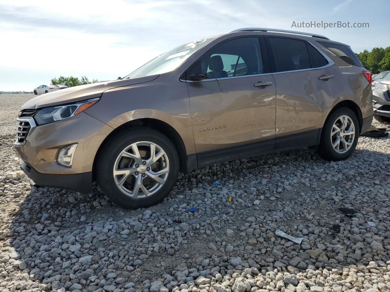 2018 Chevrolet Equinox Lt Tan vin: 2GNAXTEXXJ6291310