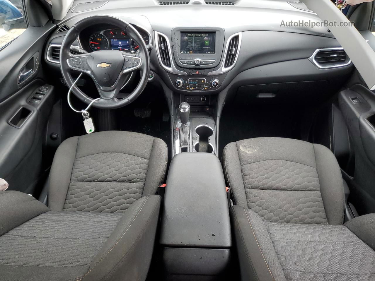 2019 Chevrolet Equinox Lt Синий vin: 2GNAXUEV0K6277311