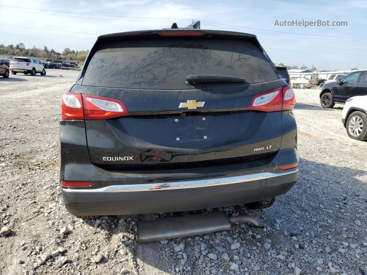 2020 Chevrolet Equinox Lt Black vin: 2GNAXUEV0L6172320