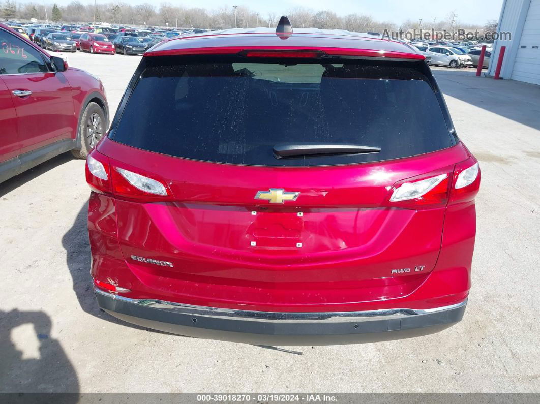 2019 Chevrolet Equinox Lt Red vin: 2GNAXUEV1K6262025