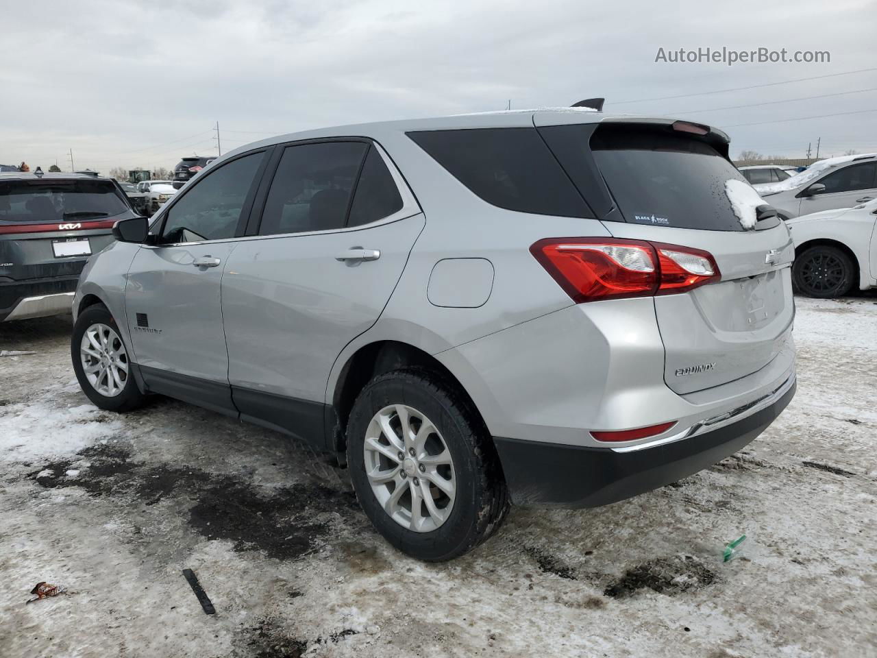 2020 Chevrolet Equinox Lt Silver vin: 2GNAXUEV1L6106567