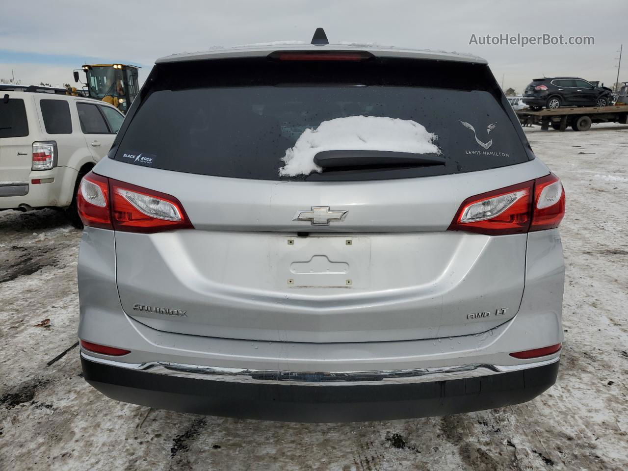 2020 Chevrolet Equinox Lt Silver vin: 2GNAXUEV1L6106567